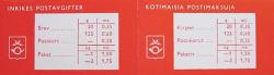 Suomi 1965 - AV 3 B2 automaattivihko, liimaus oikea, pn1 Suomi 1965 - AV 3 B2 automaattivihko, liimaus oikea, pn1