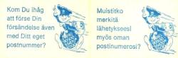 Finland 1973 - AV 5 G Slot machine booklet #1492 N