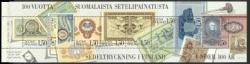 Suomi 1985 - 100 vuotta suomalaista setelipainatusta vihko Suomi 1985 - 100 vuotta suomalaista setelipainatusta vihko