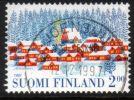 Suomi 1997 - Joulumerkki 1997 1/3 - Talvinen kylämaisema - Joensuu 12.12.1997