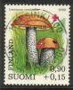 Finland 1980 - Red Cross 1980 - Mushrooms 2/3 - Helsinki 100 14.2.86