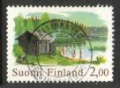 Finland 1977 - Chimneyless Log Sauna, y - Helsinki 100, 4.4.90