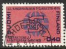 Suomi 1969 - ILO Kansainvälinen työjärjestö 50 v - Lähderanta 6.6.68 -17 Suomi 1969 - ILO Kansainvälinen työjärjestö 50 v - Lähderanta 6.6.68 -17