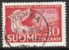 Finland 1957 - 50th anniv. Finnish Trade Union Movement - Hamina 26.6.58 16