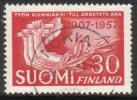 Finland 1957 - 50th anniv. Finnish Trade Union Movement - Nokia 31.5.57 -18