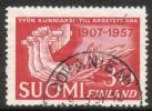 Finland 1957 - 50th anniv. Finnish Trade Union Movement - Rovaniemi 9.5.57 12