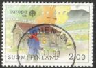 Suomi 1990 - Eurooppa CEPT 1990 1/2 Postitoimisto - Suonenjoki 28.10.90 Suomi 1990 - Eurooppa CEPT 1990 1/2 Postitoimisto - Suonenjoki 28.10.90