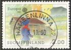 Suomi 1990 - Eurooppa CEPT 1990 1/2 Postitoimisto - Hämeenlinna 22, 5.10.90