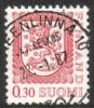 Suomi 1977 - Leijonamalli m75 0,30mk punainen - Hämeenlinna 22.1.87 Suomi 1977 - Leijonamalli m75 0,30mk punainen - Hämeenlinna 22.1.87