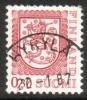 Suomi 1977 - Leijonamalli m75 0,30mk punainen - Hyrylä 22.1.87 Suomi 1977 - Leijonamalli m75 0,30mk punainen - Hyrylä 22.1.87