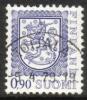 Suomi 1977 - Leijonamalli m75 0,90mk viol. sin. - Toijala 5.4.79 -19