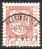 Suomi 1975 - Leijonamalli m75 0,40mk oranssi - Helsinki 9.2.81 21 Suomi 1975 - Leijonamalli m75 0,40mk oranssi - Helsinki 9.2.81 21