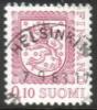 Finland 1978 - Coat of arms lion type m75 0,10 mk lilac - Helsinki 7.9.83 17