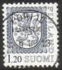 Finland 1979 - Coat of arms lion m75 1,20mk d. blue - Pori 10, 4.9.83 13