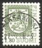 Finland 1988 - Coat of arms lion m75 1,80mk green - Valkeakoski 22.7.88 -3