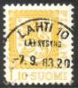 Suomi 1979 - Leijonamalli m75 1,10mk keltainen - Lahti 10, 7.9.83 20 Suomi 1979 - Leijonamalli m75 1,10mk keltainen - Lahti 10, 7.9.83 20