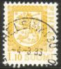 Finland 1979 - Coat of arms lion m75 1,10mk yellow - Helsinki 30, 4.8.85