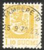 Suomi 1979 - Leijonamalli m75 1,10mk keltainen - Tampere 10, 25.9.79 23 Suomi 1979 - Leijonamalli m75 1,10mk keltainen - Tampere 10, 25.9.79 23