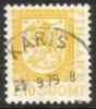 Finland 1979 - Coat of arms lion m75 1,10mk yellow - Karis 25.9.79 8