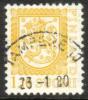 Finland 1979 - Coat of arms lion m75 1,10mk yellow - Tampere 10, 23.1.80