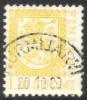 Finland 1979 - Coat of arms lion m75 1,10mk yellow - Nurmijärvi 20.10.80