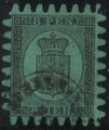 Suomi 1866 - Isohampaiset 8 penniä