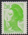 Ranska 1982 - Liberté 2,00 Ranska 1982 - Liberté 2,00