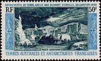 Ranskan Antarktis 1965 - Coast of Adelie Land Ranskan Antarktis 1965 - Coast of Adelie Land