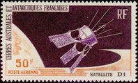 Ranskan Antarktis 1966 - French satellite D1