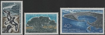 French Antarctic 1969 - Landscapes, fauna and flora (3)