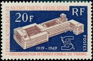 Ranskan Antarktis 1970 - International Labor Organization (ILO) 50 years