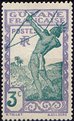 Ranskan Guayana 1939 - Carib Archer 3c Ranskan Guayana 1939 - Carib Archer 3c
