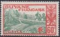 Ranskan Guayana 1939 - Boat 60c Ranskan Guayana 1939 - Boat 60c