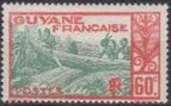 Ranskan Guayana 1939 - Boat 60c