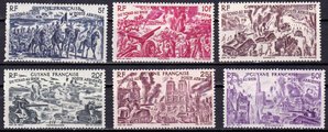 Ranskan Guayana 1946 - Chad to Rhine Issue (6) Ranskan Guayana 1946 - Chad to Rhine Issue (6)
