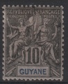 Ranskan Guayana 1892 - Navigation and Commerce 10c