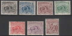 Ranskan Guayana 1904 - Great Anteater, Gold washer (7) Ranskan Guayana 1904 - Great Anteater, Gold washer (7)
