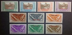 Ranskan Oseania 1941 - France Libre (overprint) (10)