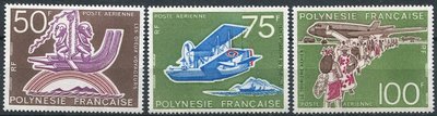 Ranskan Polynesia 1975 - 50 years of aviation in Tahiti (3)