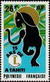 Ranskan Polynesia 1975 - 15th anniv. of the Lions Club of Tahiti