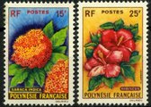 Ranskan Polynesia 1962 - Flowers (2) Ranskan Polynesia 1962 - Flowers (2)
