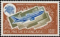 French Polynesia 1975 - Universal Postal Union (UPU) 100 years French Polynesia 1975 - Universal Postal Union (UPU) 100 years
