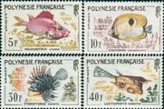 Ranskan Polynesia 1962 - Fishes (4) Ranskan Polynesia 1962 - Fishes (4)