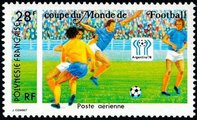 French Polynesia 1978 - Football World Cup, Argentina French Polynesia 1978 - Football World Cup, Argentina