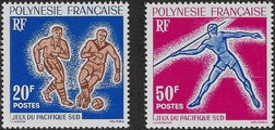 Ranskan Polynesia 1963 - First South Pacific Sports Games, Suva (2)