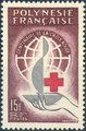 Ranskan Polynesia 1963 - International Red Cross 100 years