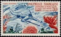 Ranskan Polynesia 1965 - World Championship of spearfishing, Tuamotu Ranskan Polynesia 1965 - World Championship of spearfishing, Tuamotu
