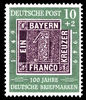 Saksa 1949 - Centenary of German postage stamps 1/3