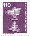 Saksa 1982 - Industry and technic III - 1/5 Television camera Saksa 1982 - Industry and technic III - 1/5 Television camera