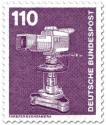 Germany 1982 - Industry and technic III - 1/5 Television camera